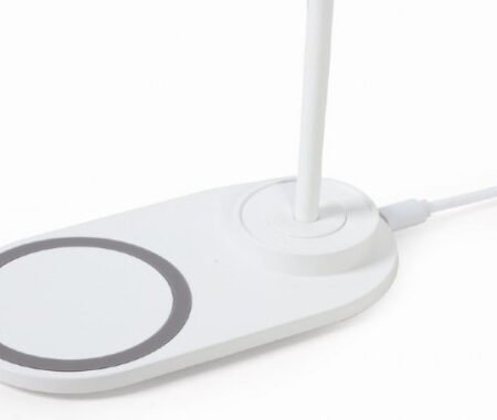 TA-WPC10-LED-01-W Gembird LED Stona lampa + QI bezicni punjac max10W White