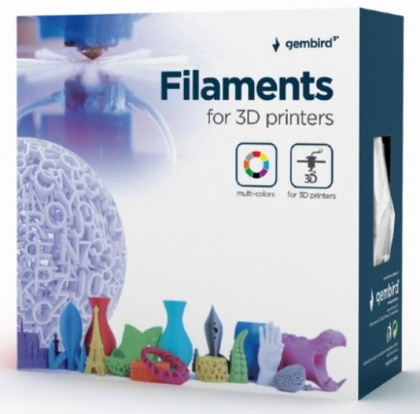 3DP-ABS1.75-01-TR ABS Filament za 3D stampac 1.75mm, kotur1KG Transparent - Slika 3