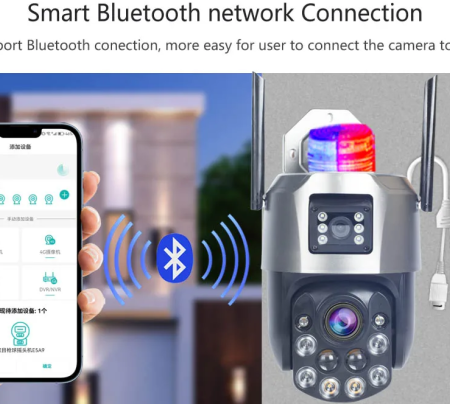 CAM-IP6MP-EP5-12X ZOOM GMB kamera 6 mpix microSD iCSee xmeye pro Two-way PTZ ip66,2x3.6mm