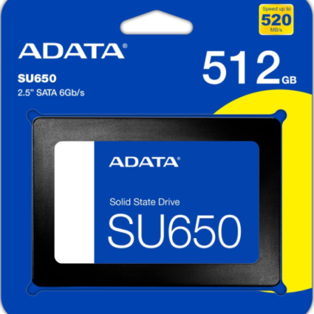SSD 2.5 SATA3 512GB ADATA Ultimate SU650 serija ASU650SS-512GT-R