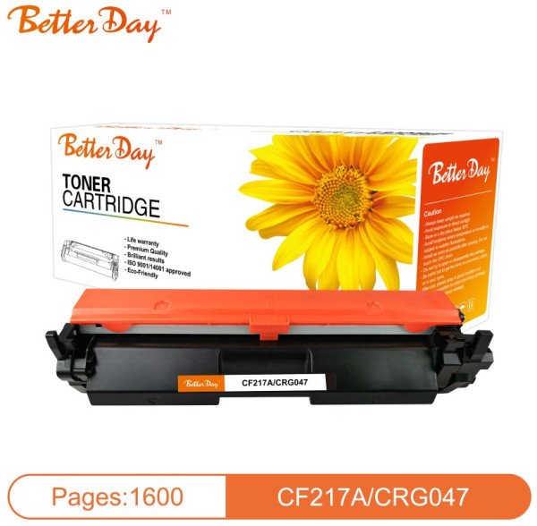 Toner BetterDay CF217A / CRG047 zam. kaseta za HP/Canon 1.6k (sa cipom) - Slika 3