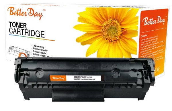 Toner BetterDay * Q2612A/FX10 zam. kaseta za HP 2k - Slika 2