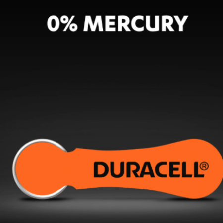 Duracell Hearing Aid ZA13 1,45V Baterija za slusni aparat PAK6 NEW