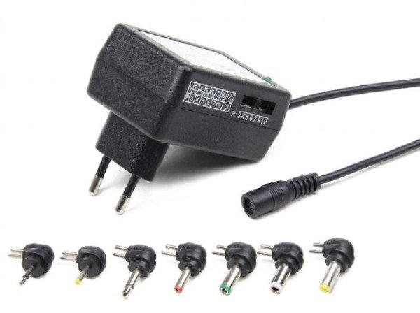EG-MC-009 Gembird 24W Univerzalni AC-DC adapter 220V/24W na 3,4.5,5,6,7.5,9,12V 2A max - Slika 2