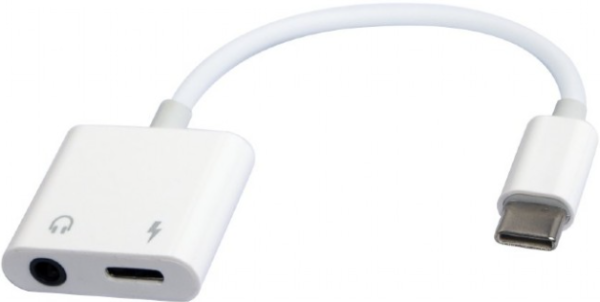 A-CM-3.5FP-01 Gembird USB type-C plug to stereo 3.5 mm audio adapter cable, with extra power socket - Slika 4