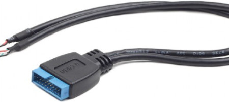 CC-U3U2-01 Gembird USB 2 to USB 3 interni kabl 9-pinski USB 2.0 na 19-pinski