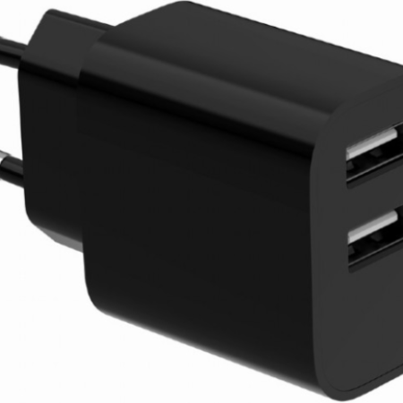 TA-UC-2A12-01-BK Gembird 2-port univerzalni USB punjac, 2.4 A, black 12W
