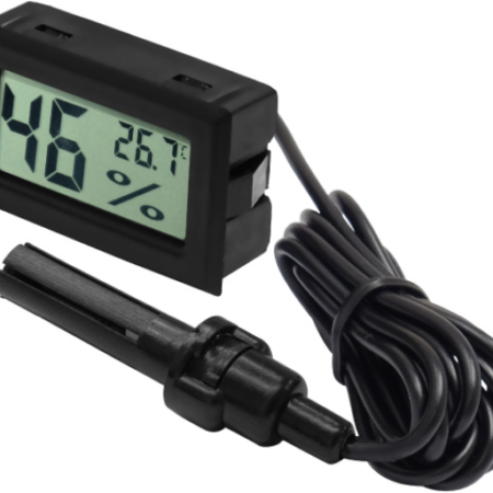 Mini termometar i higrometar sa sondom, 10~99%RH, -50~70°C DT-59B