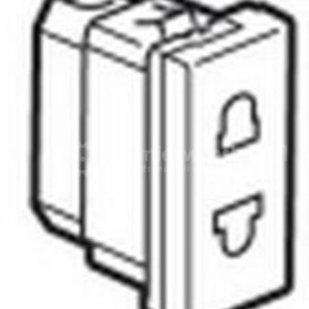 Legrand Uticnica 2P EURO/US bela Mosaic 077501