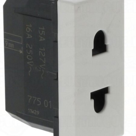 Legrand Uticnica 2P EURO/US bela Mosaic 077501