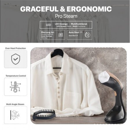 Zilan ZLN4254 Pegla na paru za vertikano peglanje, 1500W, Aurum Touch