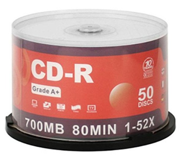 CD-R RONC 700MB 50x 1/50 kom ROCDR70050 - Slika 2