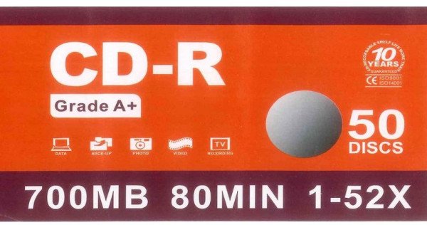 CD-R RONC 700MB 50x 1/50 kom ROCDR70050