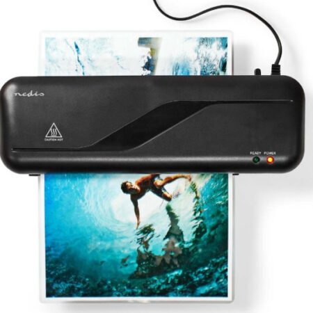 LAMI112BK4 Laminator, aparat za plastifikaciju A4, 230 mm/min, black