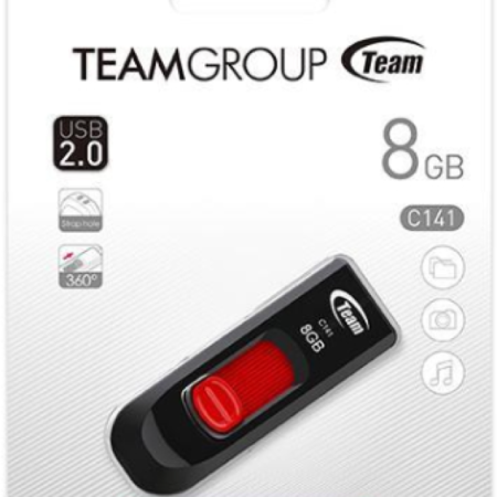 TeamGroup 8GB C141 USB Flash memorija 2.0 RED TC1418GR01