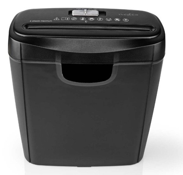 PASH112BKA4 Rezac papira, 6x A4 stranica, 10L, 190W za unistavanje papira - Slika 2