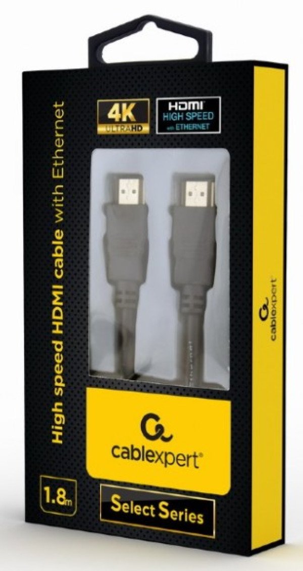CC-HDMIL-1.8M Gembird HDMI kabl v.2.0 ethernet support 3D/4K TV 1.8m (alt. CC-HDMI4L-6) - Slika 2