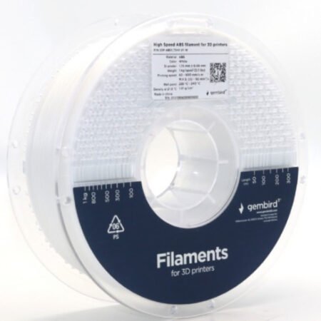 3DP-ABS1.75HY-01-W ABS filament velike brzine za 3D stampac 1.75mm, kotur 1KG WHITE