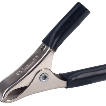 KROKODIL HVATALJKA ZA AKUMULATOR, 30A, CRNA, 75mm VBC30/BK