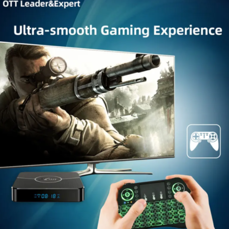 GMB-X98 PLUS 4/32GB smart TV box Amlogic S905W2 Android 11 Dual Band WIFI 100LAN, BT5.0