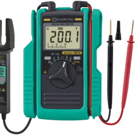 Kyoritsu Kew Mate 2001A Digital Multimeter, 600V/100A