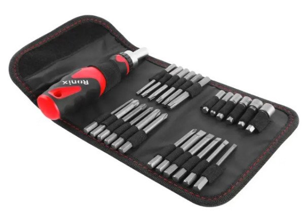 Alat SET BITOVA I NASTAVAKA 24+2 RH-2721 BL TORBICA - Slika 2