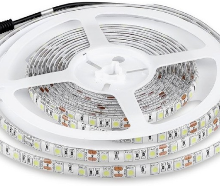 V-TAC LED TRAKA 5050 60LED, 11W, 12V, 3000K, IP20, SKU-212122