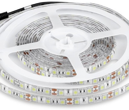 V-TAC LED TRAKA 5050 60LED, 11W, 12V, 6500K, IP20, SKU-212126