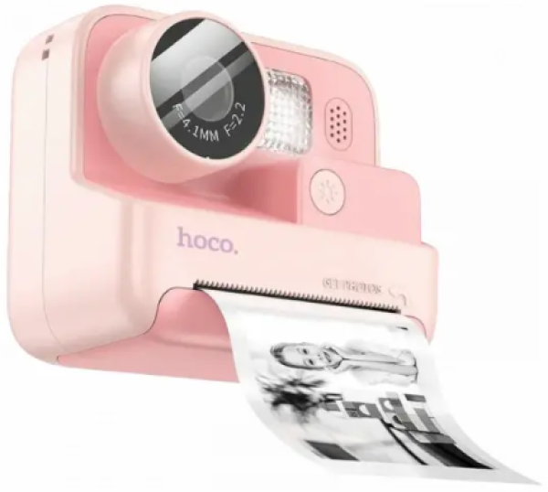 hoco. Deèija kamera sa štampaèem, 2 inèa IPS LCD, 720p, microSD - DV200 Pink - Slika 3