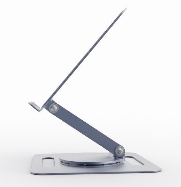 NBS-DR1-01 Gembird Rotirajuce postolje za laptop 15,6, max.1kg, spacegrey - Slika 3
