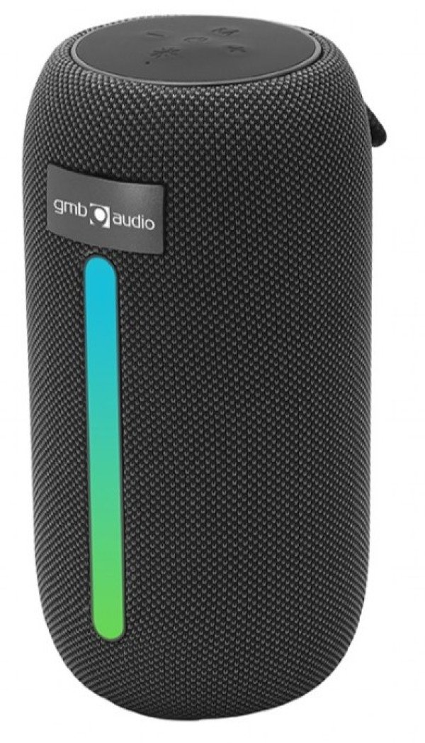 SPK-BT-LED-07 Gembird Portable Bluetooth LED speaker, 5W, BT, FM, USB, Handsfree, Black - Slika 4