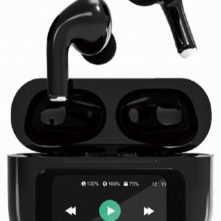 TWS-LCD-ANC-01-BK Gembird bluetooth V5.1 slusalice, TWS, LCD display, Active Noise Cancelling,Black