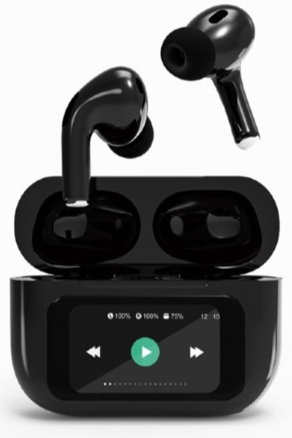 TWS-LCD-ANC-01-BK Gembird bluetooth V5.1 slusalice, TWS, LCD display, Active Noise Cancelling,Black - Slika 3