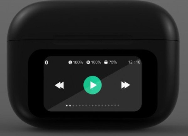 TWS-LCD-ANC-01-BK Gembird bluetooth V5.1 slusalice, TWS, LCD display, Active Noise Cancelling,Black