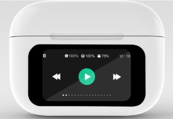 TWS-LCD-ANC-01-W Gembird bluetooth V5.1 slusalice, TWS, LCD display, Active Noise Cancelling, White - Slika 2