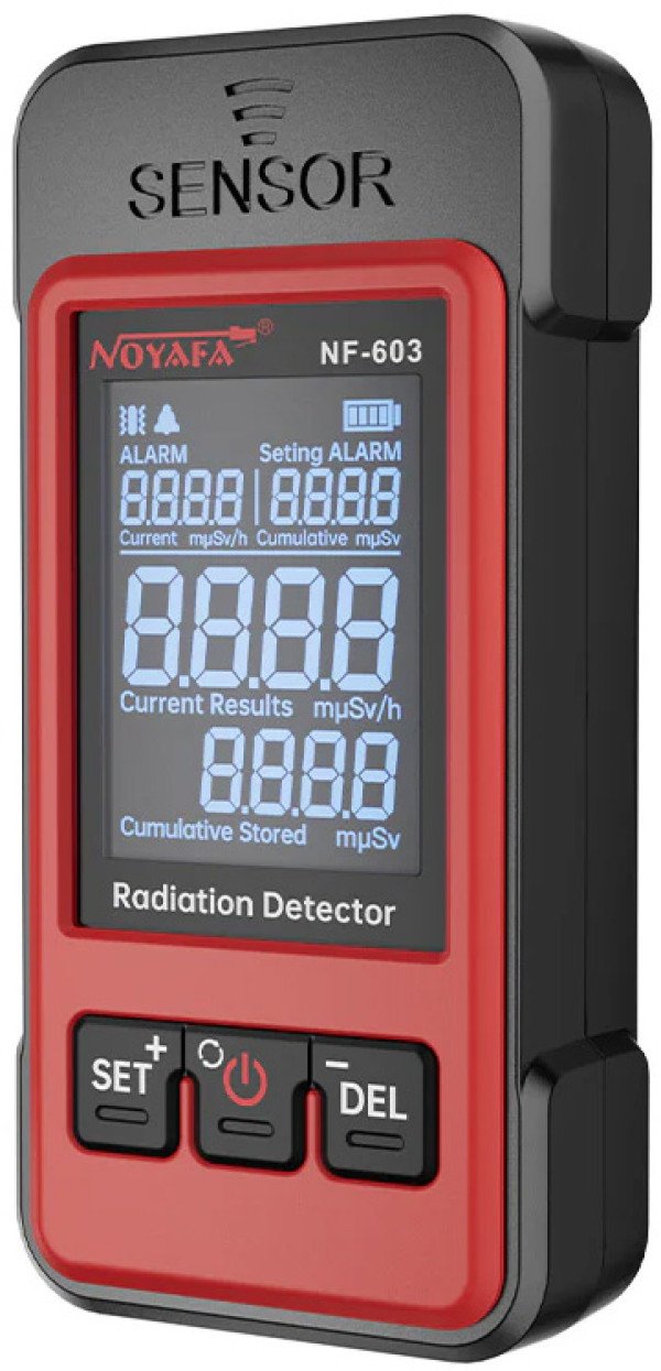 NOYAFA NF-603 Detektor radijaci - visoka osetljivost, detekcija više zraka, prenosivi - Slika 2