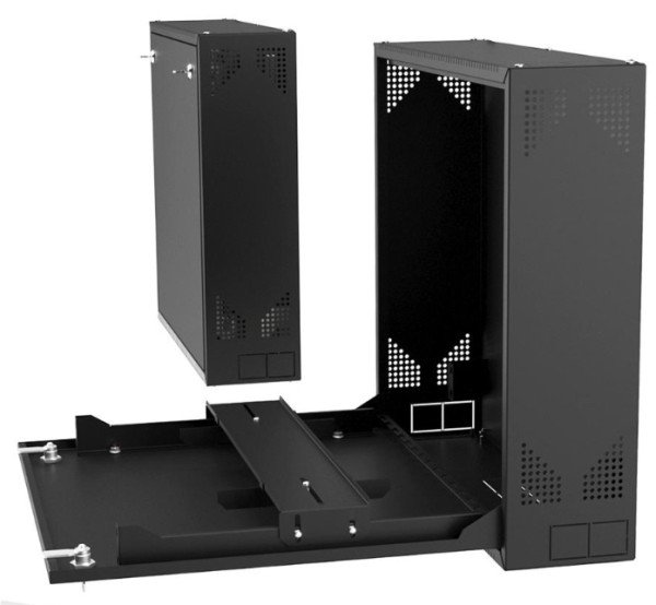 REK CRNI DVR BOX za zid 560×540×150mm 526 - Slika 2