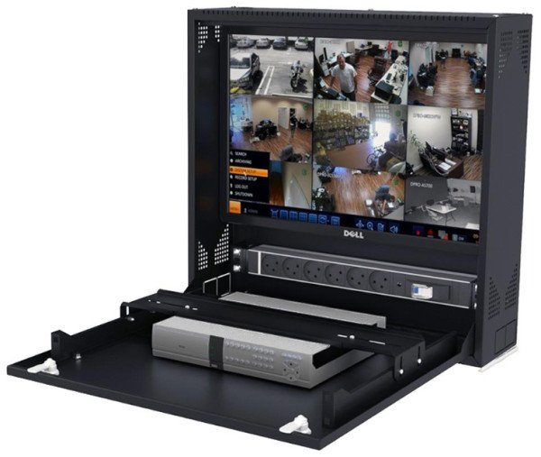 REK CRNI DVR BOX za zid 560×540×150mm 526 - Slika 3