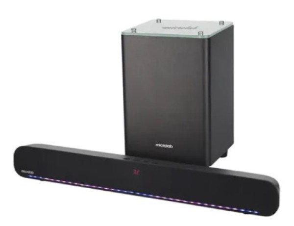 Microlab ROCKBAR500 * Soundbar + Subwoofer LED 60W, Bluetooth, Aux, Optical - Slika 2