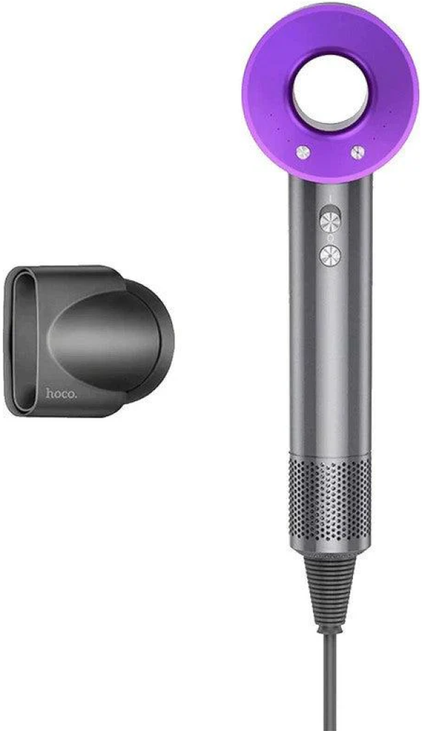 hoco.HP11 Plus Purple Fen za kosu sa negativnim jonima, 1600W - Slika 3