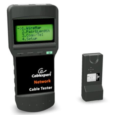 NCT-3 Gembird Digital network cable tester. Suitable for Cat 5E, 6E, coaxial, and telephone cable