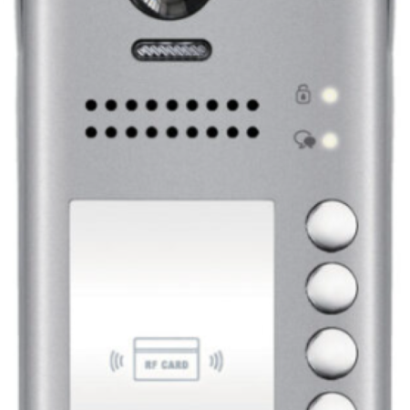 DVC DT607/FE/ID/S4/RH Spoljašnja pozivna jedinica sa Fisheye kamerom u boji i 4 pozivna tastera