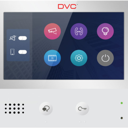 DVC DT471 7“ hands-free monitor za DVC DT interfonske sisteme, interna memorija poziva