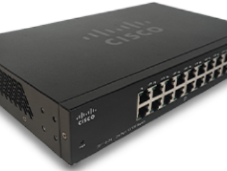 Cisco SF110-24 24-PORT 10/100 SWITCH REFABRIKOVAN
