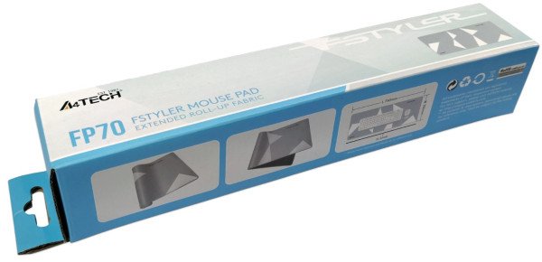 A4-FP70 SILVER A4Tech, Gejmerska podloga za misa od prirodne gume, 300x750mm, 2mm - Slika 2