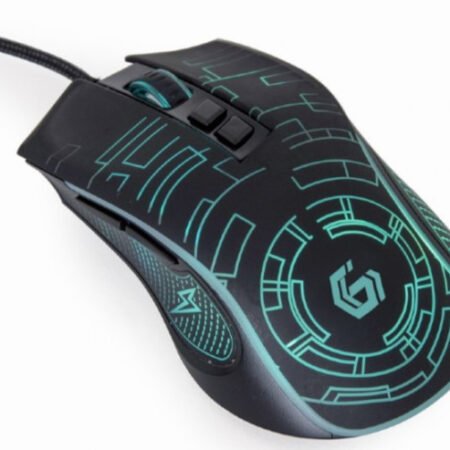 MUSG-RGB-01 Gembird USB LED gaming mis, 1200-3600DPI 7-button 124mm