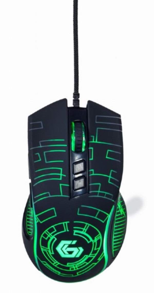 MUSG-RGB-01 Gembird USB LED gaming mis, 1200-3600DPI 7-button 124mm - Slika 3