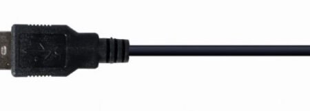 MIC-DU-02 Gembird Desktop mikrofon na USB, savitljivo telo, black FO