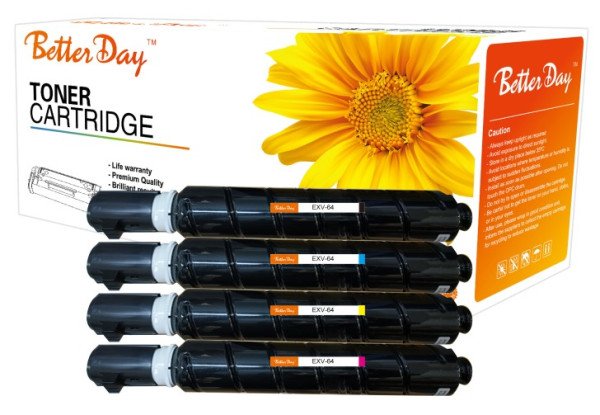 Toner BetterDay * C-EXV-64 C zam. kaseta za CANON Cyan 25.5k