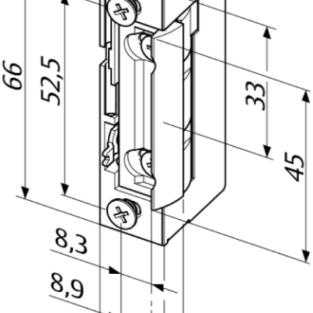 effeff Elektrièni prihvatnik 118-A71 10-24V AC/DC BASIC b.c.